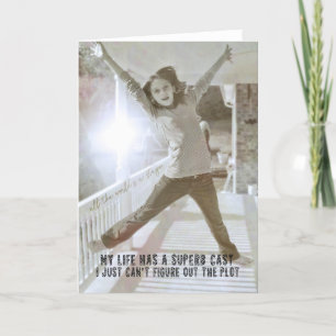 Cartão De Agradecimento JOY TO THE WORLD Greeting Card (JOGADA AO MUNDO)