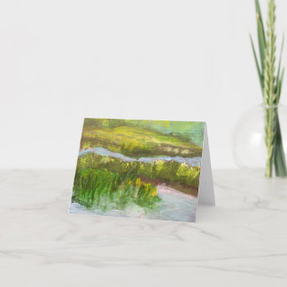 Cartão De Agradecimento June Morning Notecard