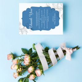 Cartão De Agradecimento Juntos para sempre