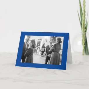 Cartão De Agradecimento Kamala Harris e os Obamas