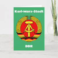 Karl Marx Stadt, Deutsche Demokratische República