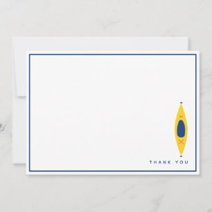 Cartão De Agradecimento Kayak