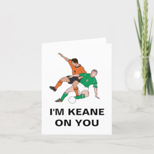 Cartão De Agradecimento KEANE em você! Aniversário, Namorados