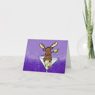 Cartão De Agradecimento KiniArt Moose Martini