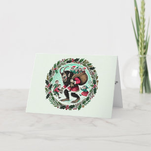 Cartão De Agradecimento Krampus Christmas
