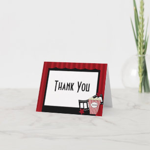 Cartão De Agradecimento KRW Movie Theater Thank You Notes