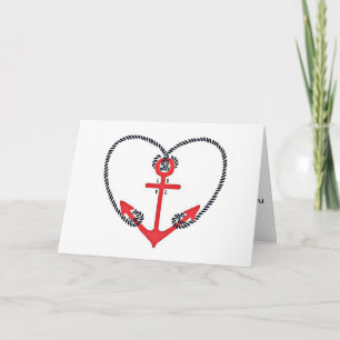 CARTÃO DE AGRADECIMENTO LÁ PARA MIM SEMPRE-MEU ÂNCORA-EU AMO "VOCÊ"