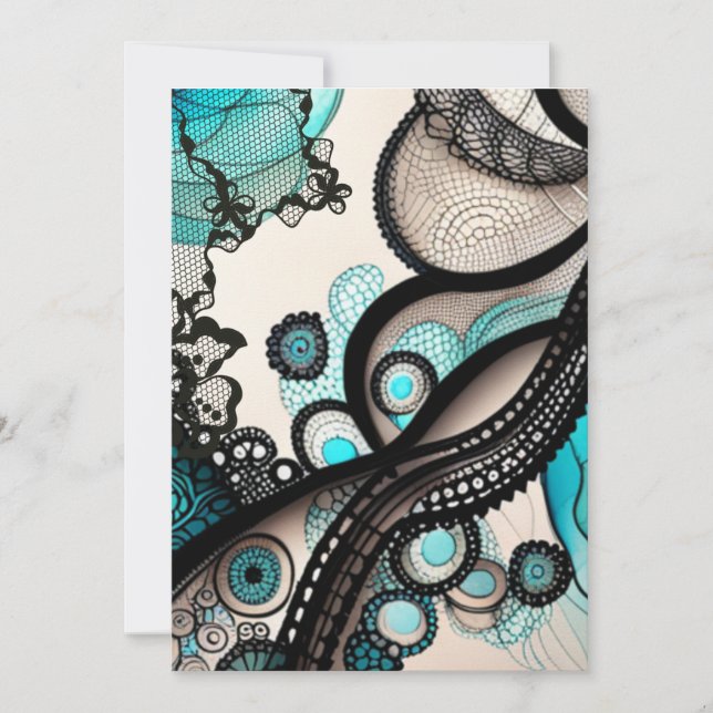 Cartão De Agradecimento Lacy Lady (Frente)