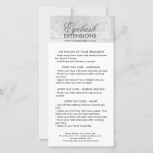 Cartão De Agradecimento Lash Depois do Medo - Estrela Branca de Neve