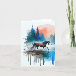 Cartão De Agradecimento L'Équilibre des Éléments, carte pour tous