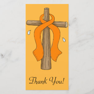 Cartão De Agradecimento Leucemia