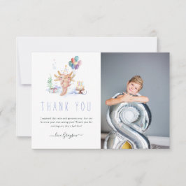 Cartão De Agradecimento Linda Aquarela Axolotl Obrigado Foto