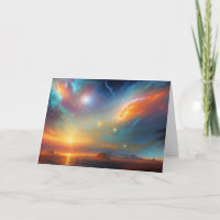 Lindas Abstrato Space Night Sky estrelas