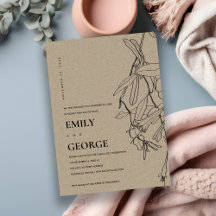 LINHA DE KRAFT DESENHANDO FLORAL NÓS CANALIZAMOS O