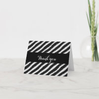 Listras de Zebra Preta e Branca Funky