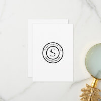 Logotipo profissional simples moderno