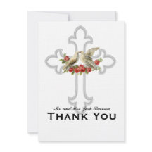 Lovebird Rosa vermelha Personalizado Obrigado