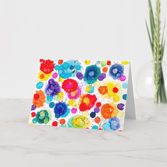 Cartão De Agradecimento Lovitude Cards A Sala De Bolhas - Juntos De Novo (Frente)