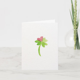 Cartão De Agradecimento Lucky You're Mine Valentine's Day Card