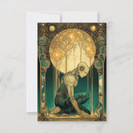 Cartão De Agradecimento Luminous Ascension