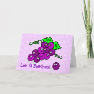 Cartão De Agradecimento Luv Ya Bunches!