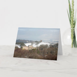 Cartão De Agradecimento Lyme Hall e The Cage Winter