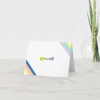 Cartão De Agradecimento Mãe Aniversário ou Dia de as mães