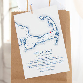 Cartão De Agradecimento Mães de Boas-vindas do Ocean Edge Brewster Itinerá