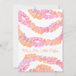 Cartão De Agradecimento Mãe'u ha 'aho fiefia