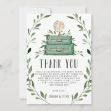 Mala de Chá de fraldas Rustic Greenery Adventure
