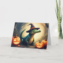 Cartão De Agradecimento Maldita Bruxa-Maçã-Maçã Gadora Halloween Notecard