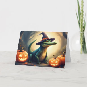Cartão De Agradecimento Maldita Bruxa-Maçã-Maçã Gadora Halloween Notecard