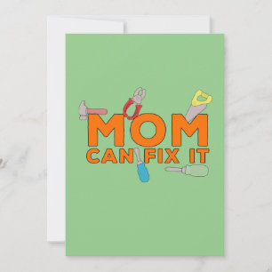 Cartão De Agradecimento Mamãe Consegue Consertar