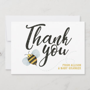 Cartão De Agradecimento Mamãe para BEE Obrigado