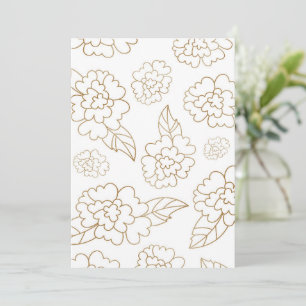 Cartão De Agradecimento Mandala de Flores 2