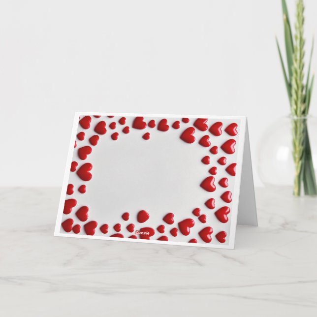 Cartão De Agradecimento "Manuscrito com Amor: Saudações do Namorados (Verso)