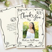 Mão Preta Desenhada Rabiscos Foto Graduação Creme