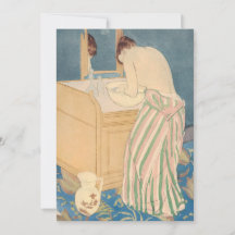 Mary Cassatt - Mulher Banhando-se
