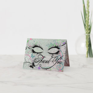 Cartão De Agradecimento Masquerade Thank You Note Card