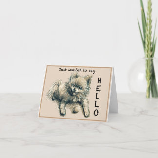 Cartão De Agradecimento Max, o Cão Notecard