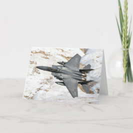 Cartão De Agradecimento McDonnell Douglas F-15 Eagle