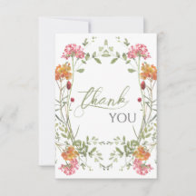 Meadow Flowers Watercolor Baby Shower