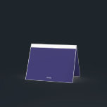 Cartão De Agradecimento Melhore seu home decor com um Na moda azul<br><div class="desc">Elevem seu design interior com um relógio azul de fundo moderno e estético. O cronômetro perfeito para adicionar um toque de estilo ao seu decoro doméstico."</div>