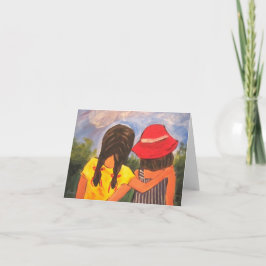 Cartão De Agradecimento Melhores amigos