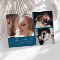 Memórias Feitas Com Amor Casamento Teal Multi Foto