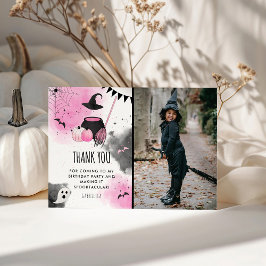 Cartão De Agradecimento Meninas Fofas Espetacular Fotografia de Aniversári