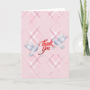 Cartão De Agradecimento Mensagem de Obrigado