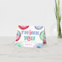 Mensagem Personalizada de Donut Fofa para Menina n