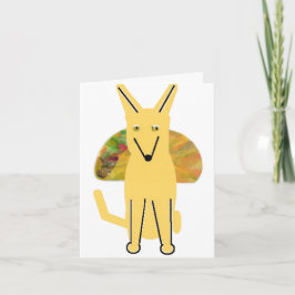 Cartão De Agradecimento Meu Cachorro Amigo e Taco, Cartão-postal