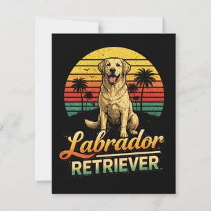 Cartão De Agradecimento Meu Labrador Retriever